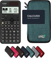 CALCUSO Basispakket turkoois met Rekenmachine Casio FX-991CW