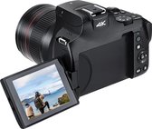 4K Digitale Video Camcorder 12x Optische Zoom Vlog Camera Filmadora Led Flitser Ingebouwd Auto/Handmatige Focus Ordro 2024 Nieuwkomers