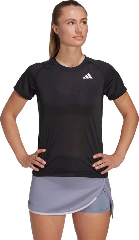 adidas Performance Club Tennis T-shirt - Dames - Zwart- S