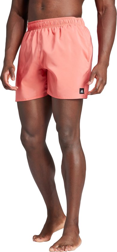 adidas Sportswear Solid CLX Short-Length Swim Shorts - Heren - Rood- XS