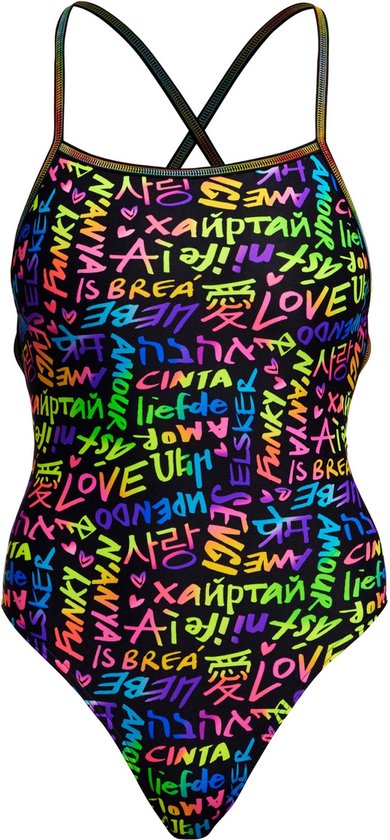 Love Funky Strapped in one piece - Dames | Funkita