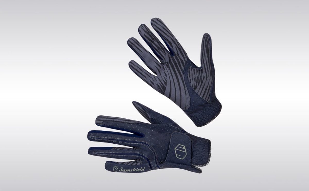 Handschoen V-Skin Black - 10 | Paardrij handschoenen