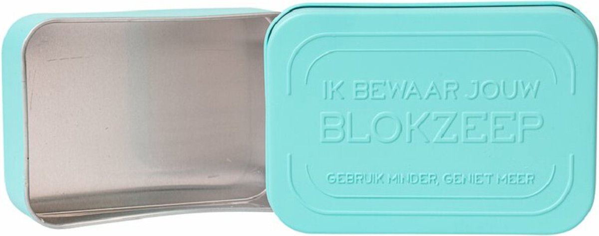 Goedkoopste Blokzeep Zeepblikje Aluminium –voor Body Blok/Scheer Blok 1ST