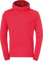 Uhlsport Essential Sweater Met Kap Heren - Rood | Maat: XL
