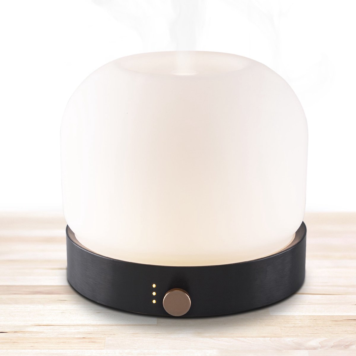 Goedkoopste Lanaform - Eclipse - Aroma Diffuser - Aroma Diffuser Glas - Etherische Olie Diffuser - LED Verlichting - Variabele Intensiteit - Slaaphulpmiddel - Ontspanning