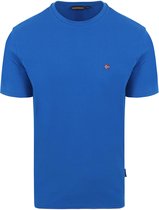 Napapijri - Salis T-shirt Kobaltblauw - Heren - Maat XL - Regular-fit