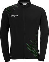 Uhlsport Score 26 Evo Presentatiejack Heren - Zwart / Fluo Groen | Maat: 2XL