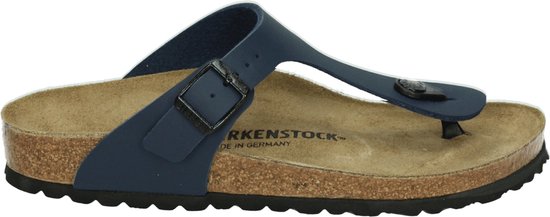 Birkenstock GIZEH BF BLUE - Dames slippers - Kleur: Blauw - Maat: 38