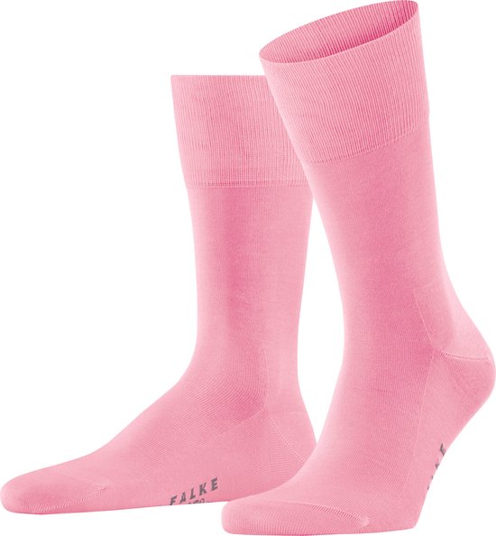 FALKE Tiago business & casual organisch katoen sokken heren roze - Maat 43-44