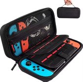Nova Green - Switch case - Geschikt voor Nintendo - Switch hoes - Switch accessoires - Opbergtas - 20 Spellen - Zwart