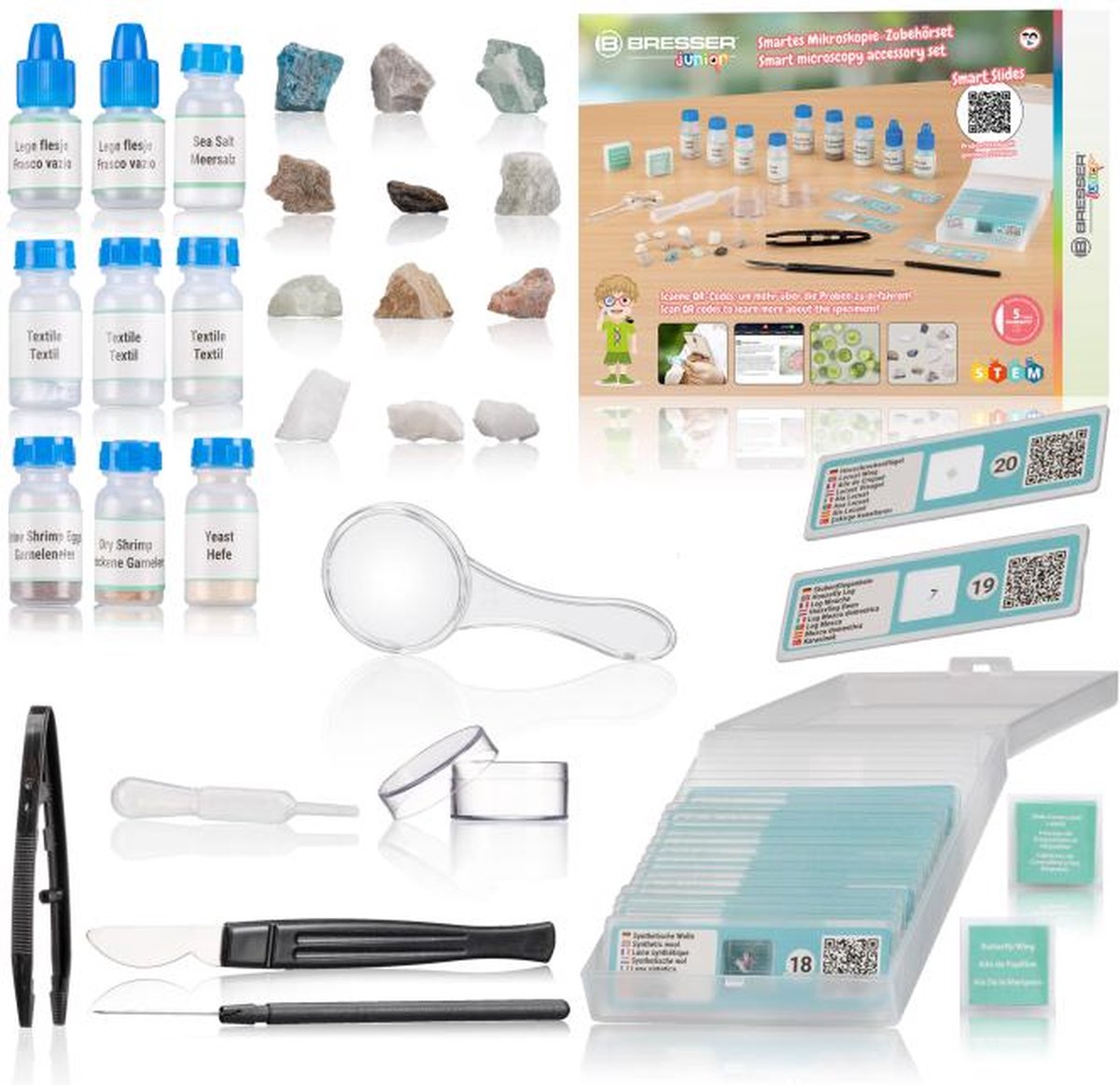 Bresser Junior- Experimenteerset voor Microscopen - Starterskit — afbeelding 17