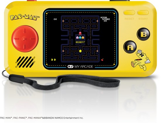 My Arcade - Pocket Player Ms. Pac-Man - Console de Jeu Portable - 3 Jeux en 1 : CDS