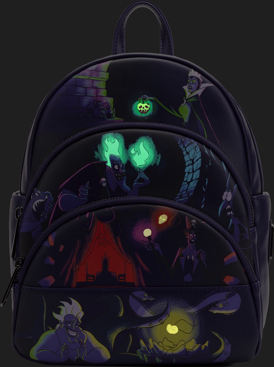 Disney Loungefly Mini Backpack E.T. Extra-Terrestrial Glow In