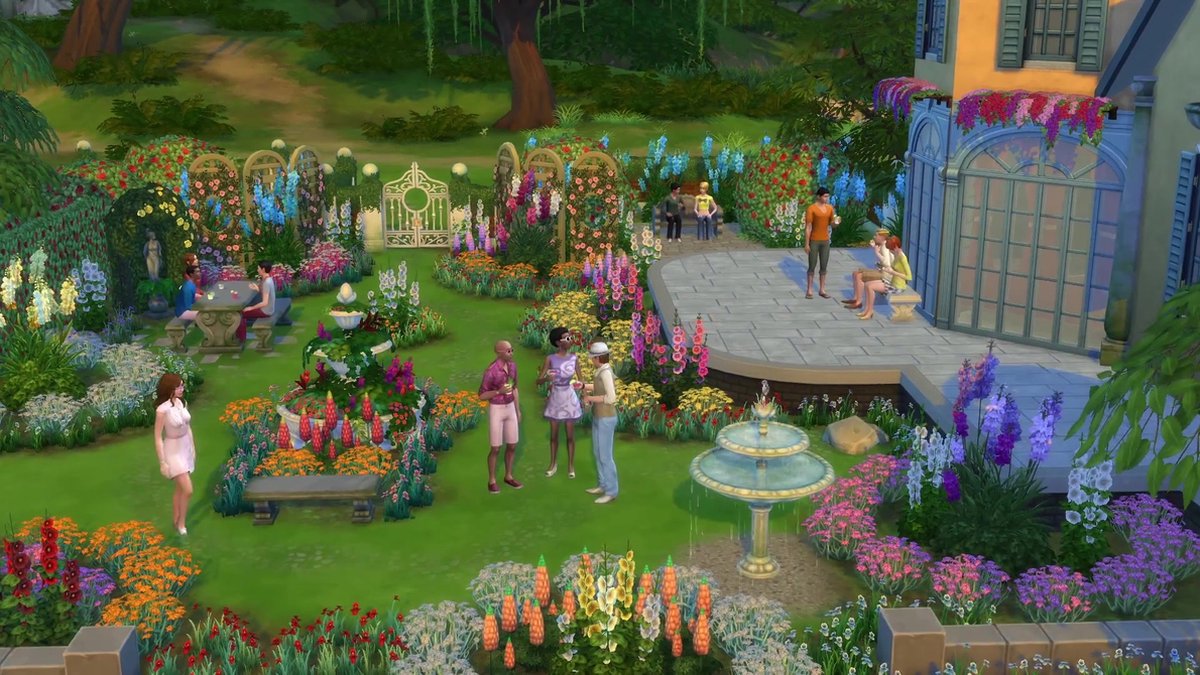The Sims 4: Romantic Garden Stuff - Add-on - Xbox One Download op Prijzenvolger.com