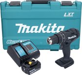 Makita DHP 482 SM1KB Accu klopboormachine 18 V 62 Nm Zwart + 1x oplaadbare accu 4.0 Ah + lader + koffer