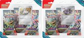 Pokémon TCG - Scarlet & Violet - Twilight Masquerade 3 Booster Blister Pack Revavroom & Snorlax (1 Random Blister)