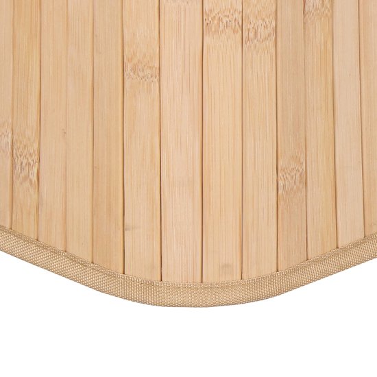 Panier à linge Springos | 150 Litres | 3 sujets | Marron | Bambou