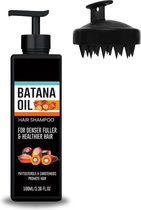 BeautyFit® - Batana Oil - Shampoo - Haargroei Olie - Alternatief Minoxidil - Incl. Ebook + Scalp Massager - Haar Vitamines - 100% Puur - Biologisch - Wonderolie