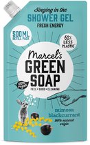 Marcel's Green Soap Shower Gel Refill Mimosa & Zwarte Bes 6 x 500ml