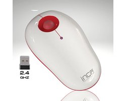 Inca Vivre IWM-BK334TR Ergonomisch Draadloze Optisch Muis - 2,4 GHz - 1600DPI