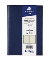 Agenda Brepols 2024-2025 - 16 M - ENSEIGNEMENT PROF CALPE académique - Aperçu hebdomadaire - Blauw - 14,8 x 21 cm