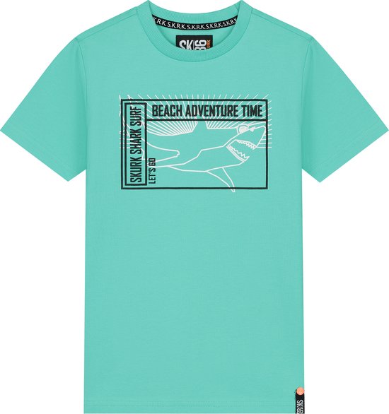 Skurk - T-shirt Tor - Mintgroen - maat 122/128