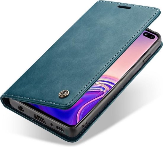 Étui pour Samsung Galaxy S10 - Étui CaseMe Book - Bleu