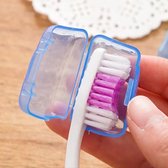 CHPN - Beschermhoesje voor Tandenborstel - Tandenborstelhoesjes - 5 stuks - Bescherm je tandenborstels - Multicolor - Kapje voor jouw tandenborstel - Reishoesje