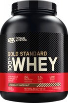 Bol.com Optimum Nutrition Gold Standard 100% Whey Protein - Chocolate Hazelnut - Proteine Poeder - Eiwitshake - 71 doseringen (2... aanbieding