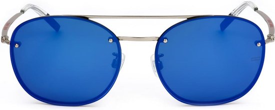 Tommy Hilfiger Blauwe Unisex Zonnebril Met Case van Merkloos — afbeelding 4