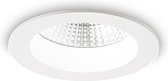 Ideal Lux Basic - Inbouwspot Modern - Wit - Universeel - B:103cm - L:10.3cm - Aluminium - Spotjes verlichting - Inbouw - Opbouw - Spots - Spotje - Voor Binnen