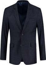 GENTS | Pak Kostuum Heren ruit blauw Maat 48