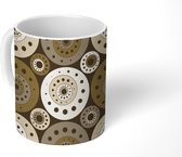 Mok - Koffiemok - Draaischijf - Retro - Telefoon - Design - Mokken - 350 ML - Beker - Koffiemokken - Theemok