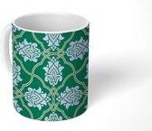 Mok - Koffiemok - Bloemen - Antiek - Design - Mokken - 350 ML - Beker - Koffiemokken - Theemok