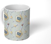 Mok - Koffiemok - Grappa - Glazen - Patronen - Mokken - 350 ML - Beker - Koffiemokken - Theemok