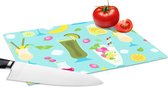 Glazen Snijplank - 28x20 - Cocktail - Zomer - Fruit - Patroon - Snijplanken Glas