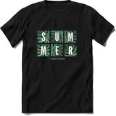 Summer Paradise | TSK Studio Zomer Kleding  T-Shirt | Zee Blauw | Heren / Dames | Perfect Strand Shirt Verjaardag Cadeau Maat XXL