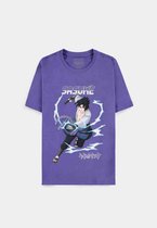 Naruto - Sasuke Heren T-shirt - S - Paars