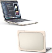 Mobigear - Laptophoes geschikt voor Apple MacBook Pro 13 Inch (2020-2022) Hoes Hardshell Laptopcover MacBook Case | Mobigear Shockproof - Goud - Model A2289 / A2251 / A2338