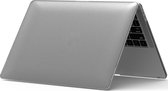 WIWU Hardshell Laptophoes geschikt voor Apple MacBook Air 13 Inch (2018-2020) Hoes Hardshell Laptopcover MacBook Case - Grijs - Model A1932 / A2179 / A2337