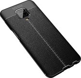 Mobigear Hoesje geschikt voor Xiaomi Redmi Note 9 Pro Telefoonhoesje Flexibel TPU | Mobigear Luxury Backcover | Redmi Note 9 Pro Case | Back Cover - Blauw