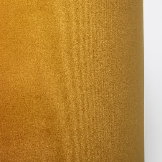 Uniqq Lampenkap velours oker gele 40 cm - 40 cm hoog
