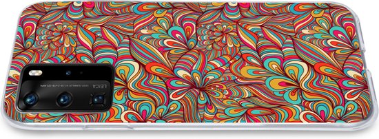 Coque Huawei P40 Pro - Design - Années 1970 - Fantasy - Couleur - Coque de téléphone en Siliconen