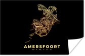 Poster Plattegrond - Amersfoort - Stadskaart - Kaart - 120x80 cm