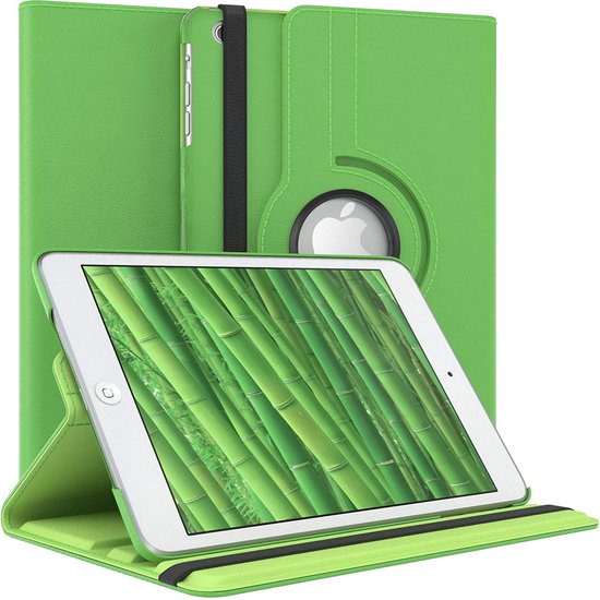 Etui Rotatif iPad Air 2 - Etui iPad Air 2 (9,7 pouces) Vert - Housse pour  Apple iPad... | bol.com