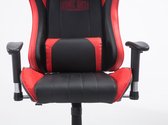 CLP Shift X2 Bureaustoel - Kunstleer zonder voetensteun zwart/rood