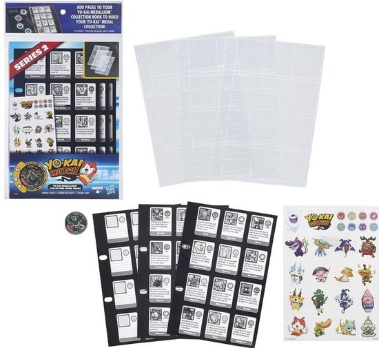 Afbeelding van het spel Yo-Kai Watch verzamelboek met stickers - Inclusief Medaille Serie 2
