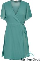 ONLY ONLSOFIA SS WRAP DRESS WVN Dames Jurk - Maat S