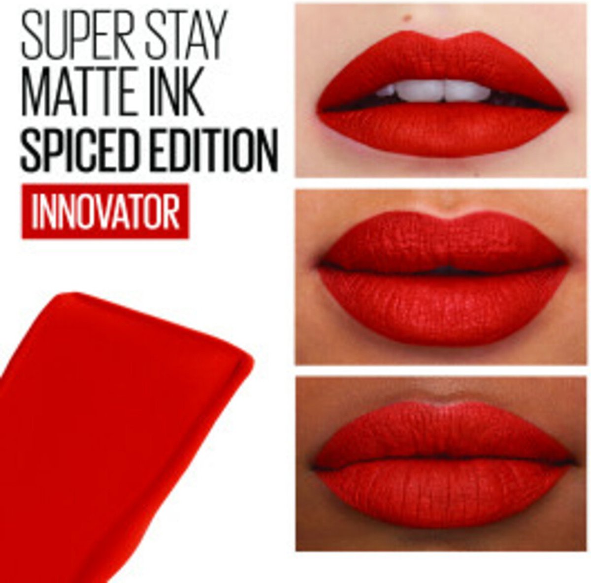 Ink Rood Maybelline New York - SuperStay Matte Ink Lipstick - 330 Innovator ...