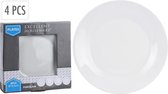 Porselein bord 19.5cm set a 4 stuks